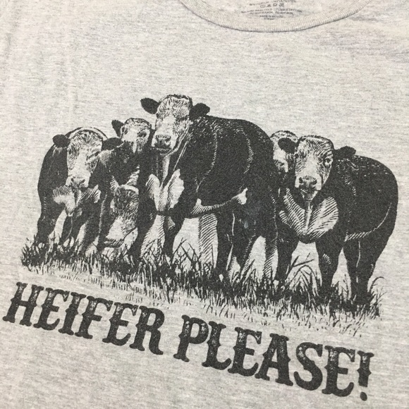Lost creek “Heifer Please” women’s Tee XL - Picture 3 of 4
